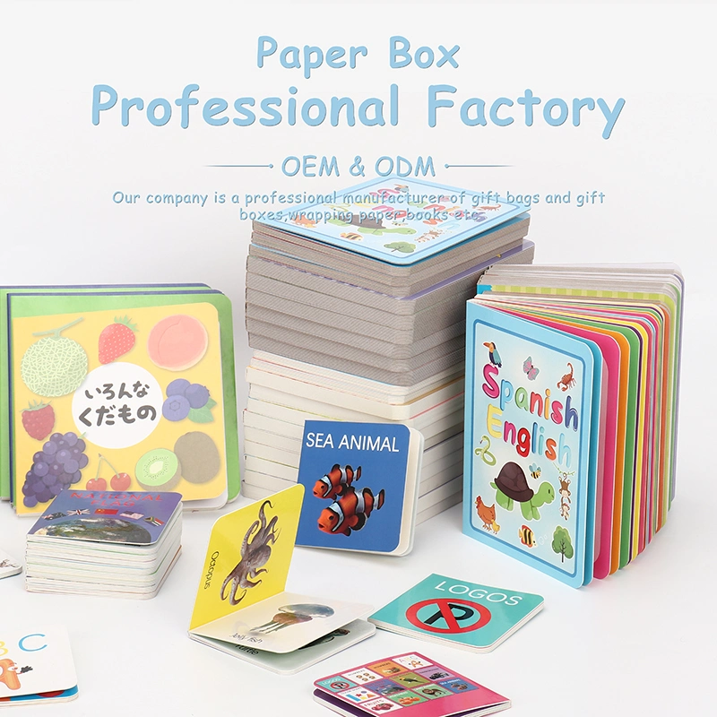 Factory Custom Wood Boards Custom Children Lustrated Services Personal Cheap High Quality Story Book Printing