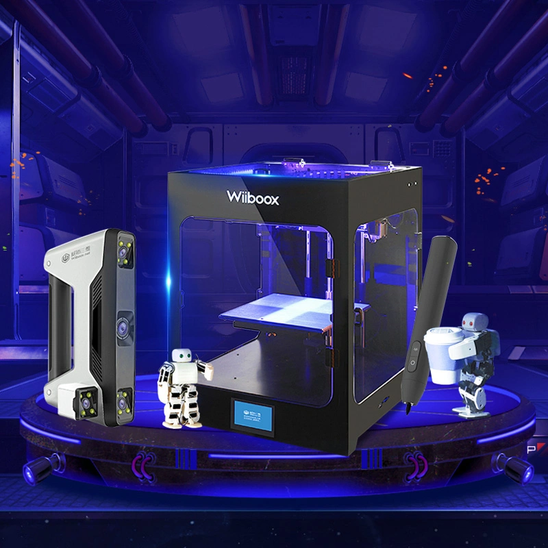 Wiiboox 3D Printer Affordable Multi Material Laser Forming Slm Technology Metal 3D Printer