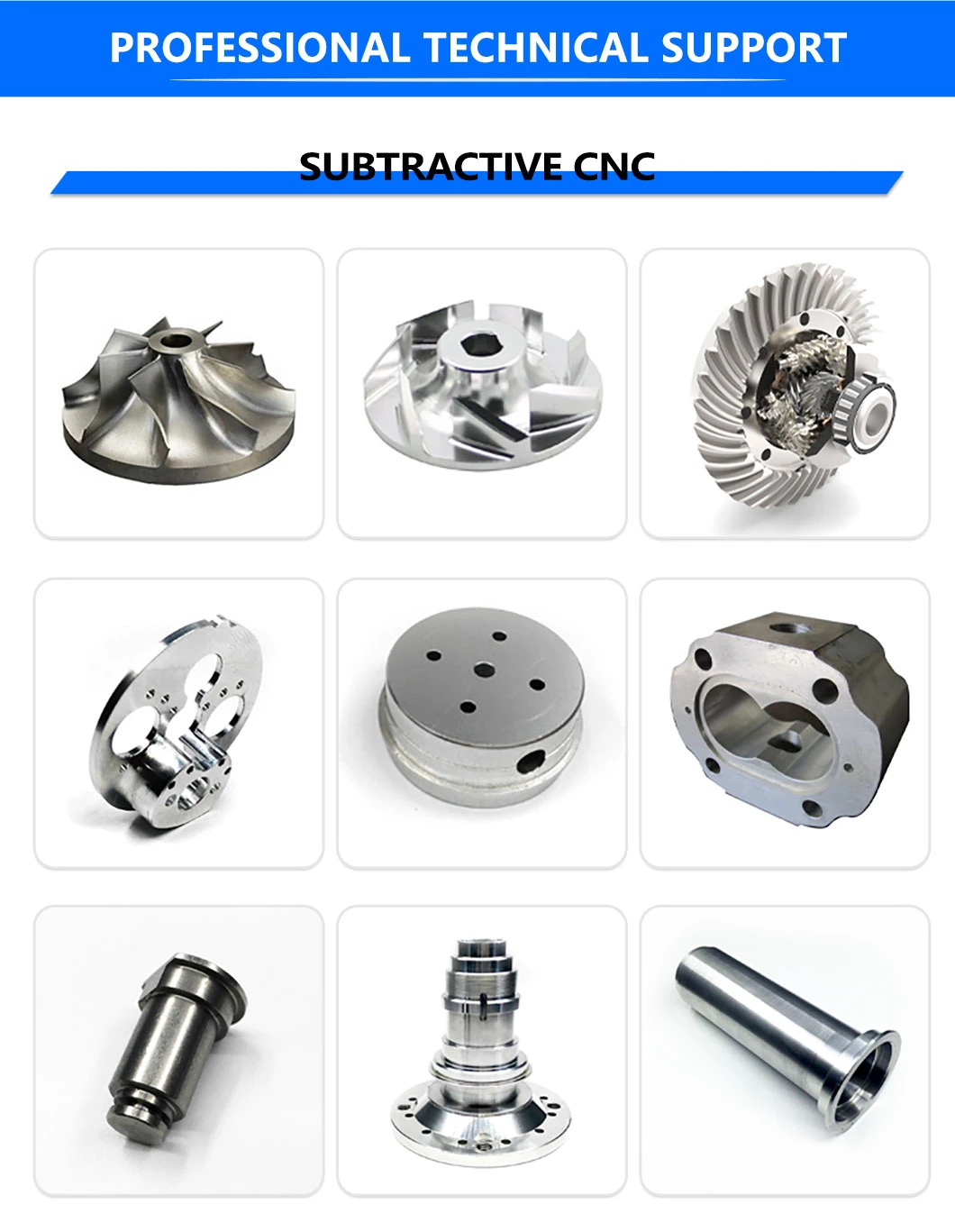 China CNC Milling Factory Aluminium CNC Machine Parts Stainless Steel Car Accessories